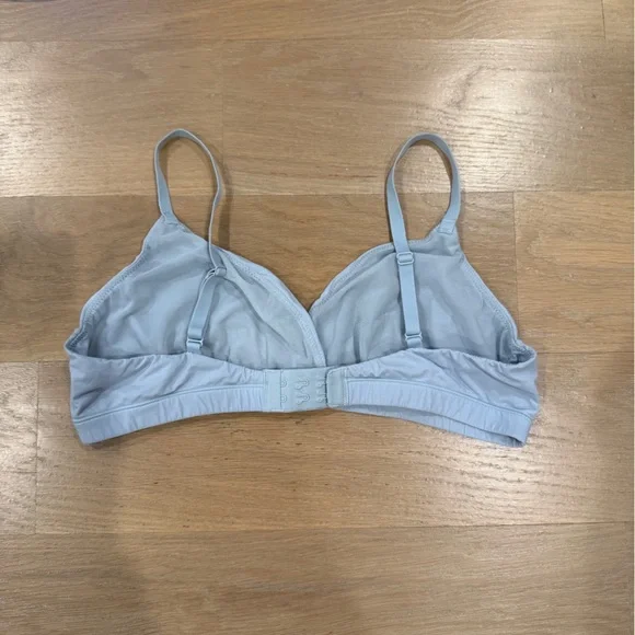 SKIMS Sky Blue Fits Everybody Triangle Bralette - Picture 2 of 3